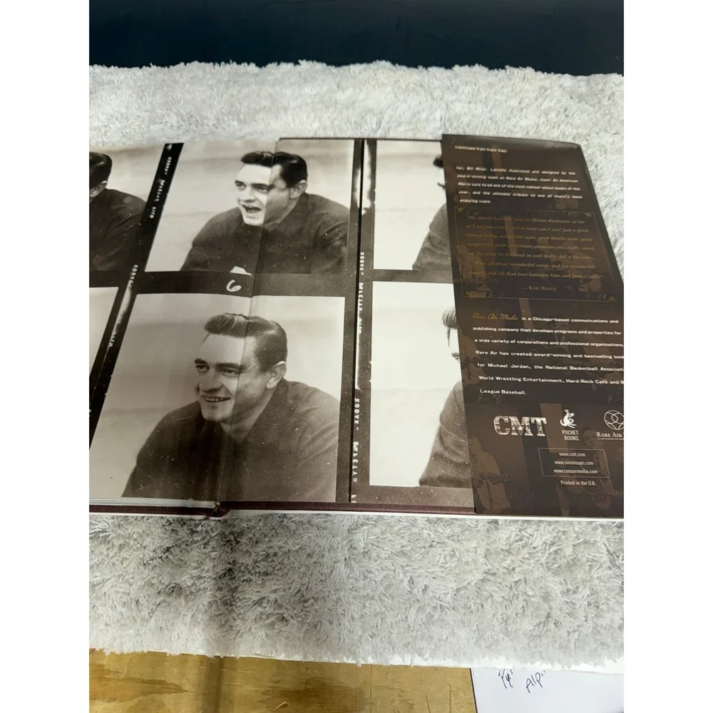 Cash An American‎ Man Johnny Cash Biography Bill Miller 1st Edition Hardcover 04